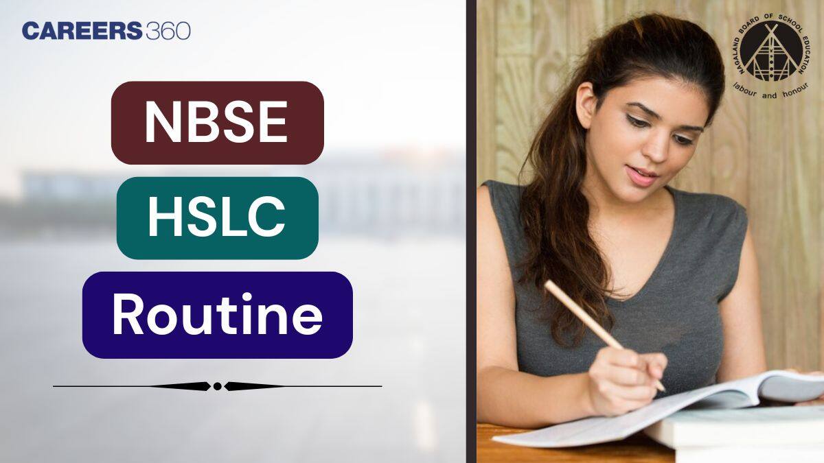 HSLC Routine 2026 NBSE, Download Nagaland Board Class 10 Exam Routine PDF